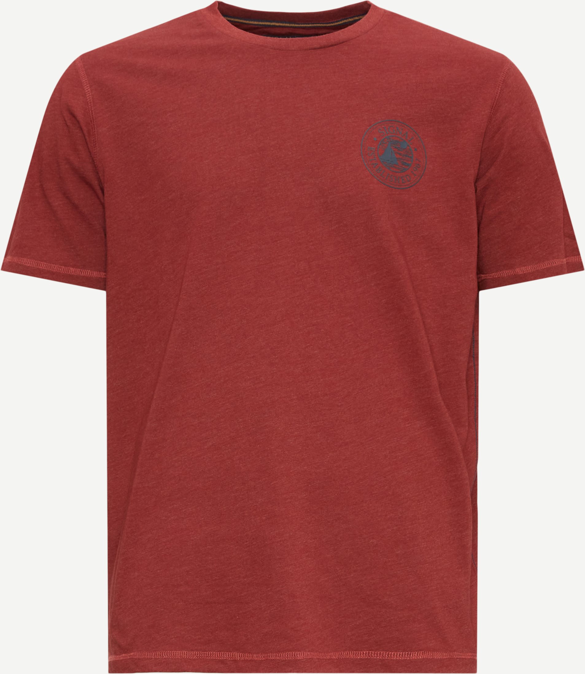 Signal T-shirts YURI Rød